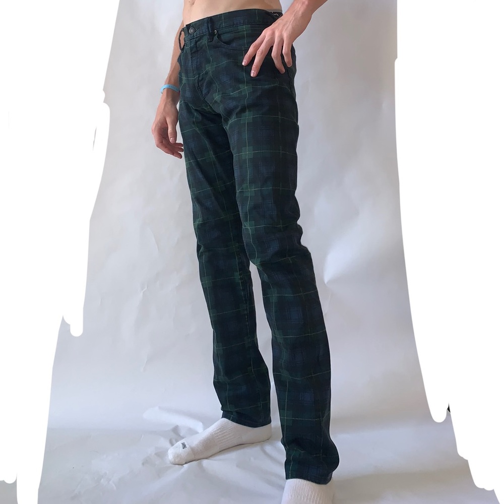 Polo Ralph Lauren Plaid Jeans (Rare)